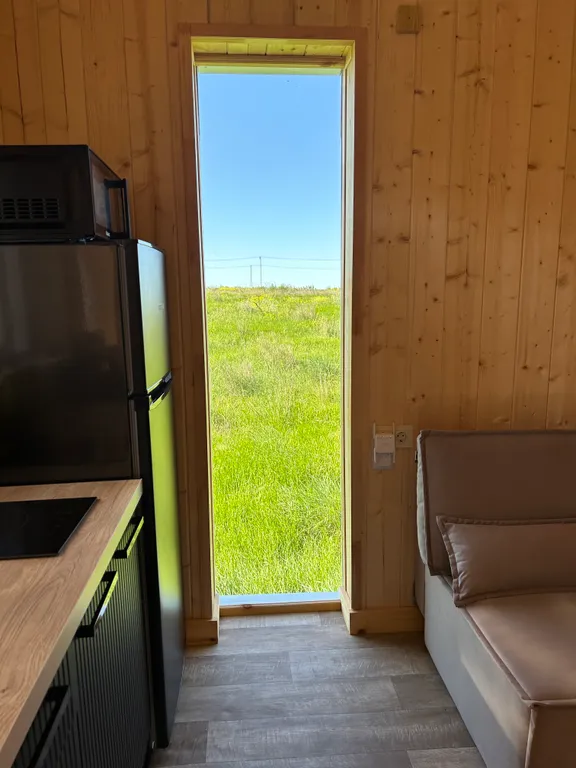 Новый barn с видом на море и виноградники