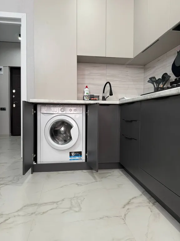 Уютная квартира в новостройке, с красивым видом на гору