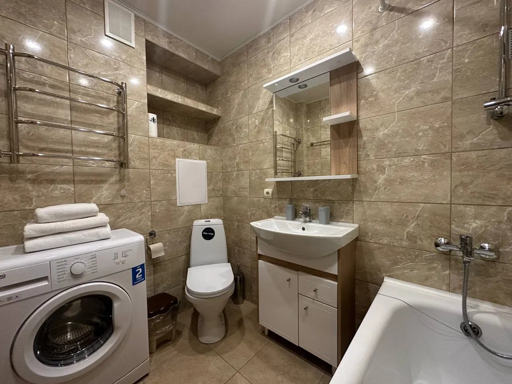 Просторная однокомнатная квартира в новом доме