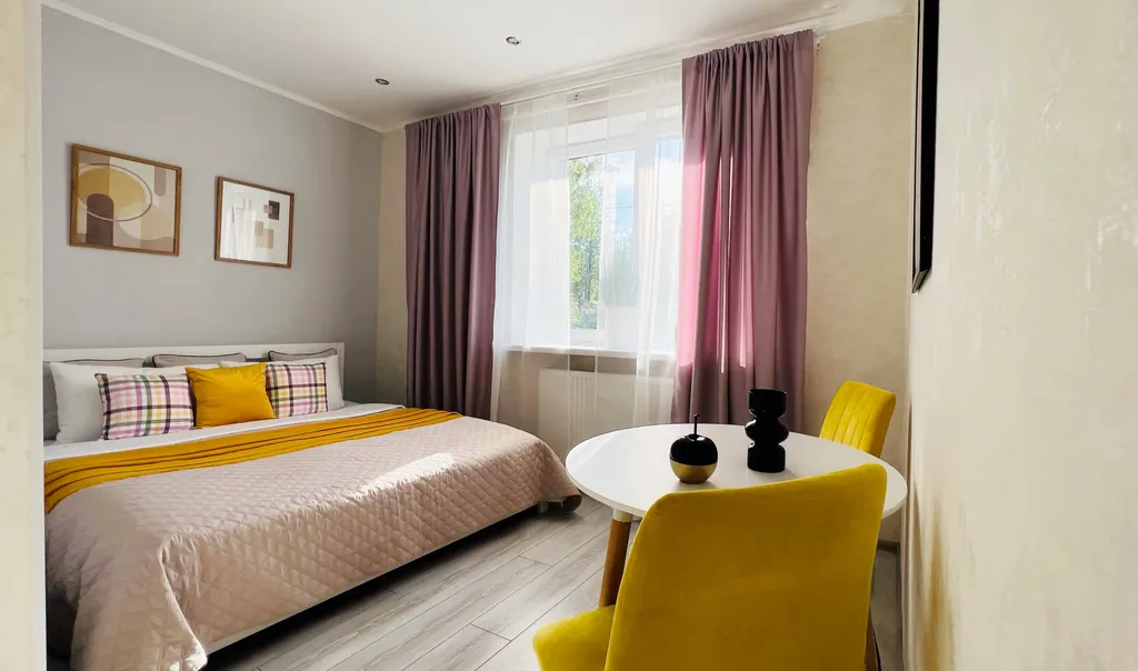 Просторная, ухоженная квартира недалеко от моря