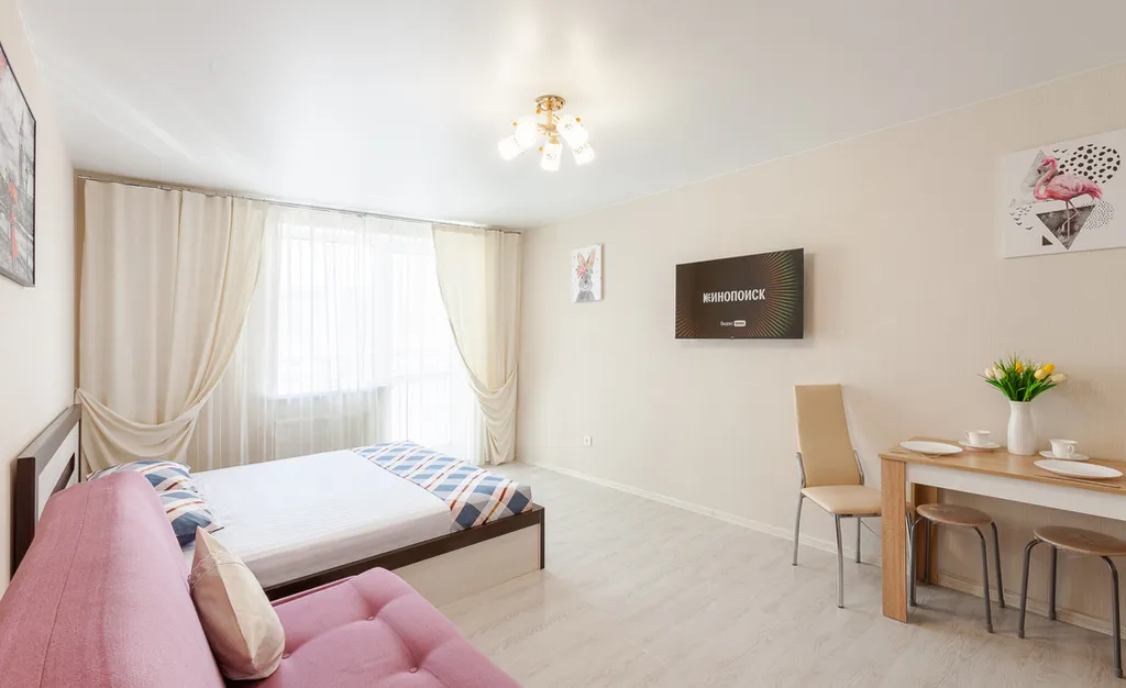 Апартаменты Квартиркаплаза Семейный вариант у Cамарских терм и 15 этаж