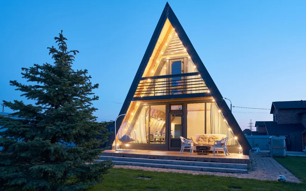 Коттедж Коттедж Шале A-Frame — Новый Быт