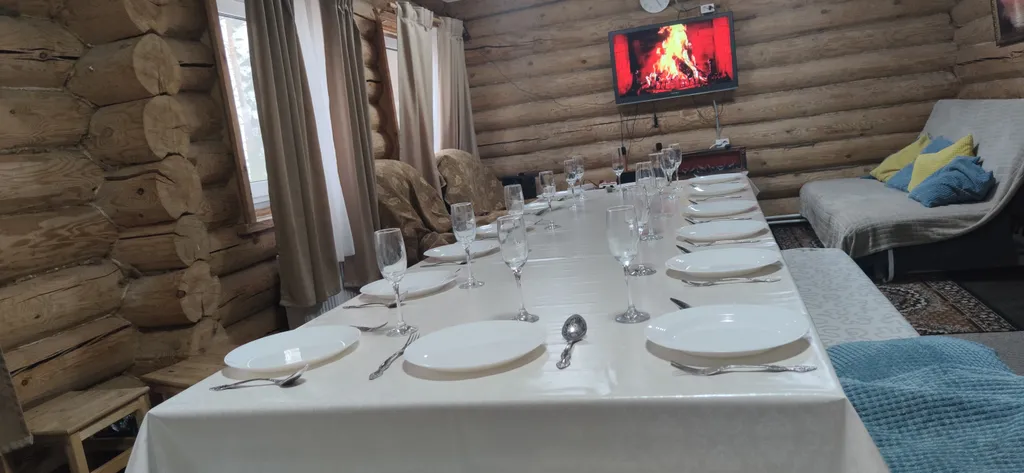 Дом с баней у Голубого озера