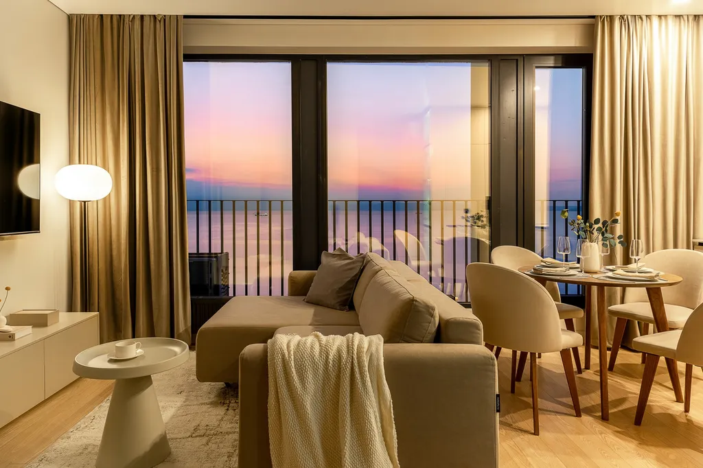 Квартира в ЖК Море с видом на море и пляж