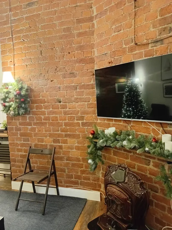 Квартира Уютная квартира-лофт с камином у Исаакия — Санкт-Петербург