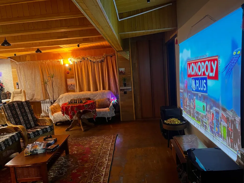 Дом с банным чаном, баней и домашним кинотеатром