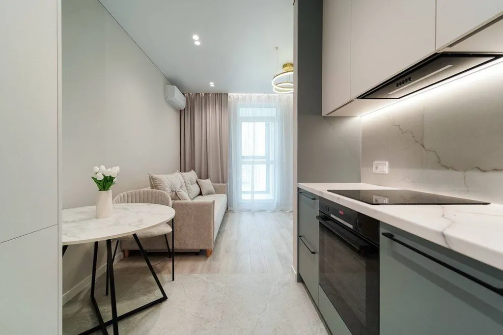 Стильная студия Париж в ЖК Minsk World