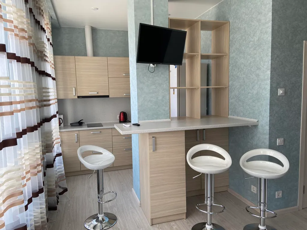 Стильные 2-комнатные аппартаменты с видом на горы и море