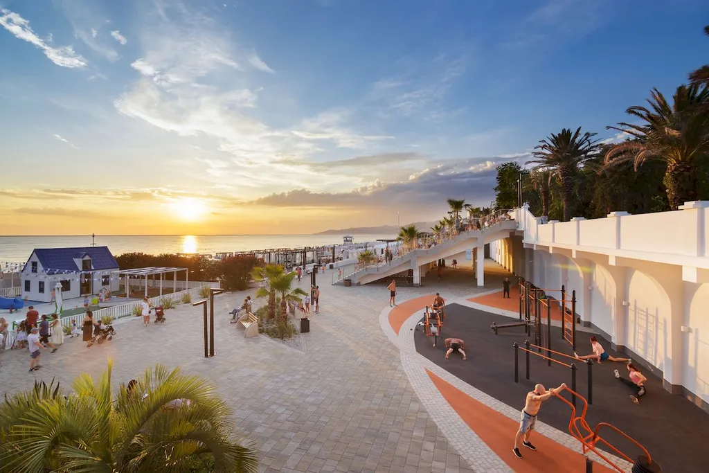 Квартира Квартира с спальней на одной из главных улиц Сочи — Сочи