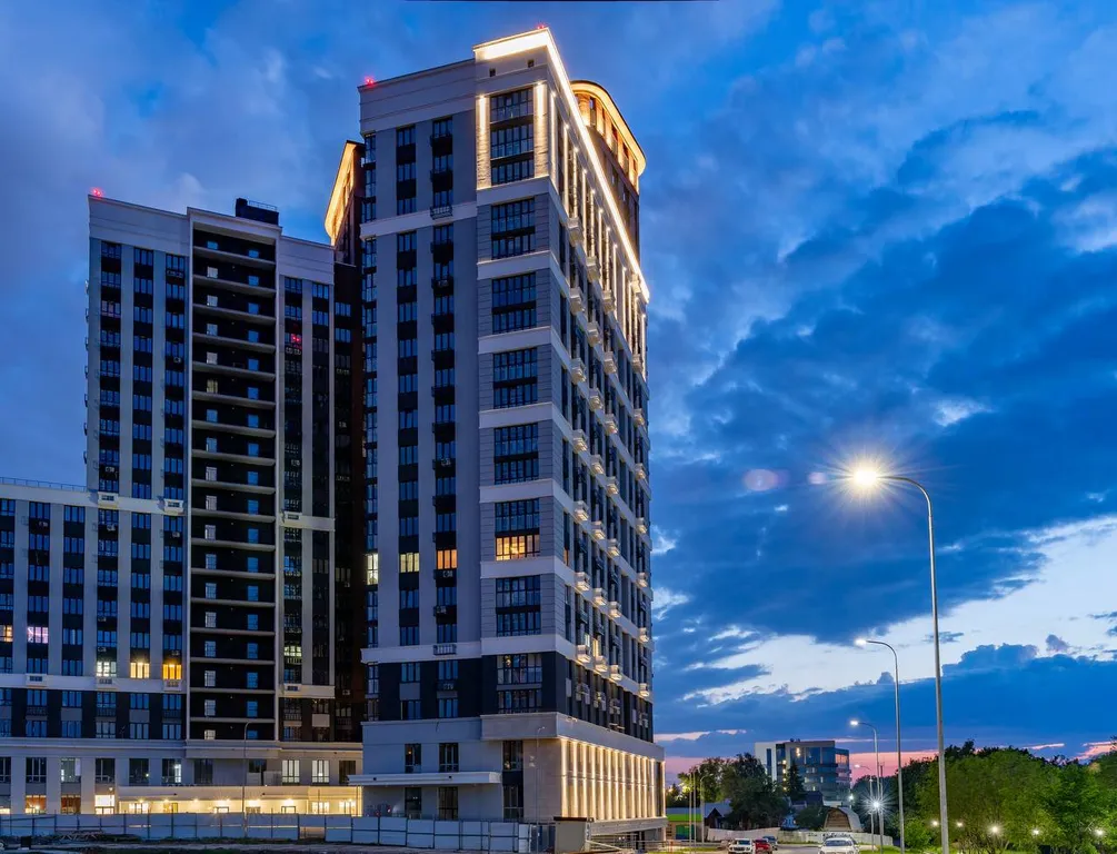 Видовая 2-комнатная квартира в 10 минутах от центра города