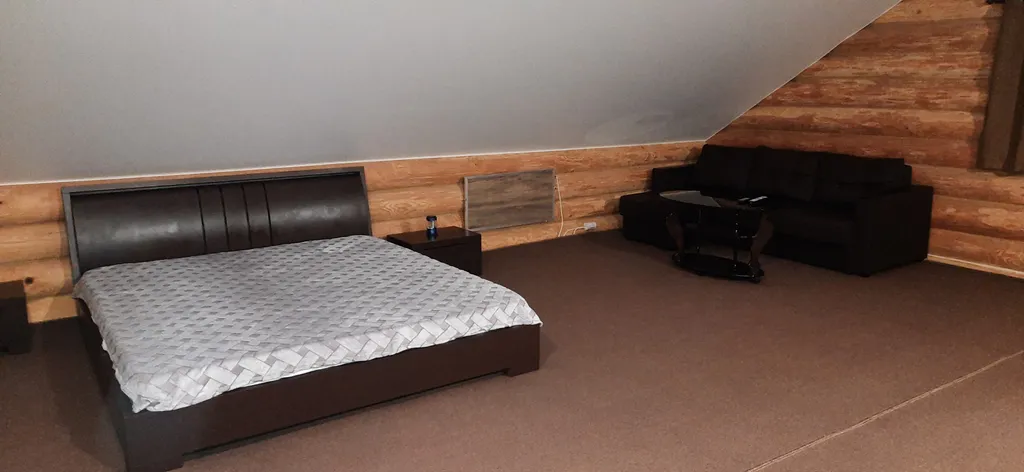 Видовой дом из бруса с сауной