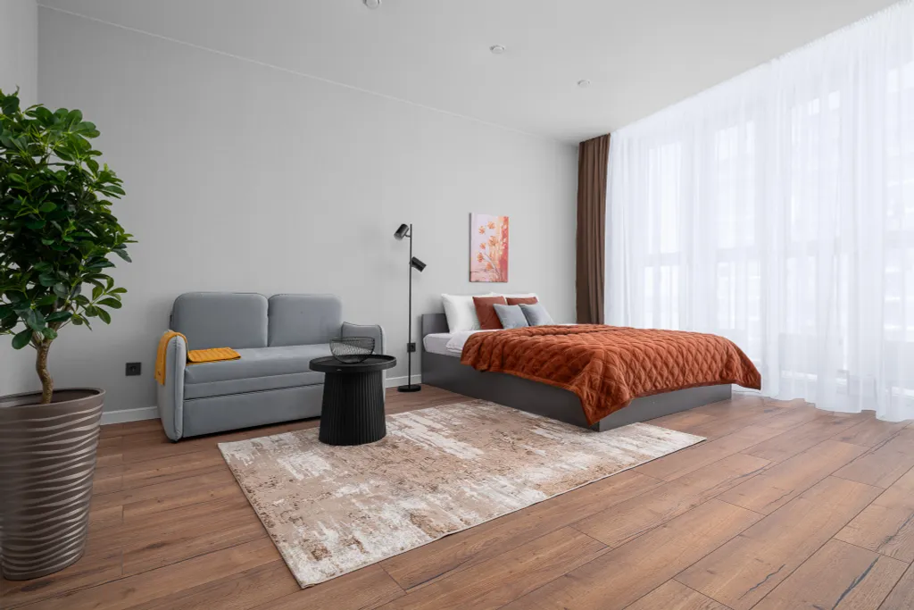 Терра-стильная квартира в ЖК Самолет