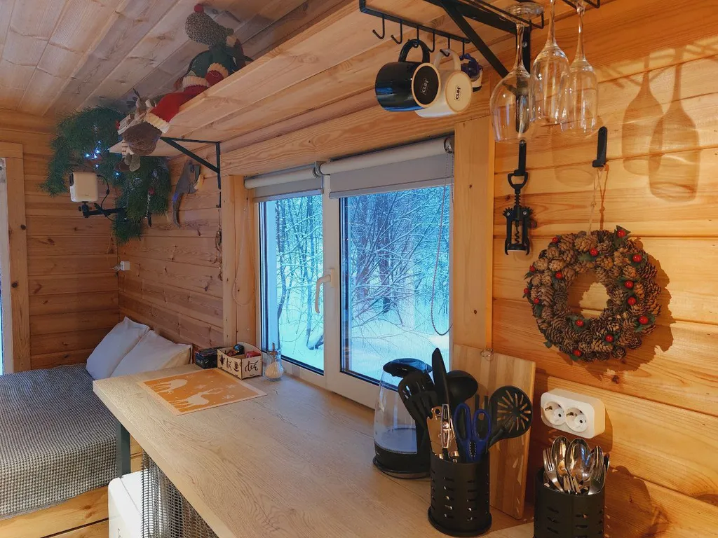 Модульный домик в 7 км от города Плёс