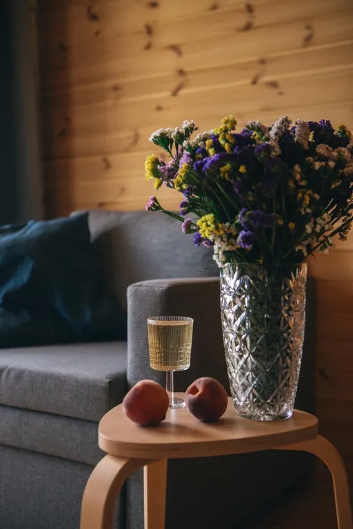 Эко домик с кухней и верандой