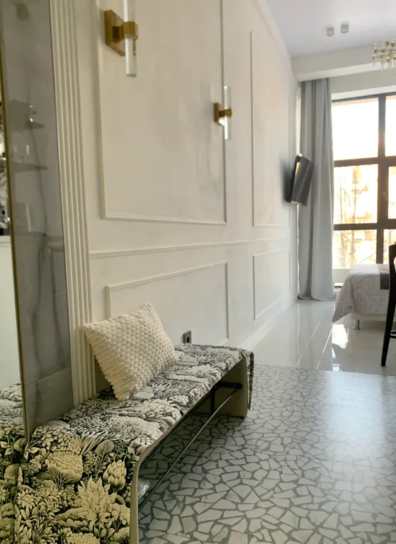 Бизнес-апартаменты CRYSTAL -парковка, кухня, стиральная машина СмартТВ