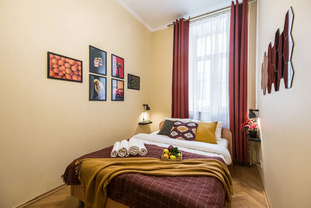 Квартира Квартира Стильная четверка с видом на МИД — Москва