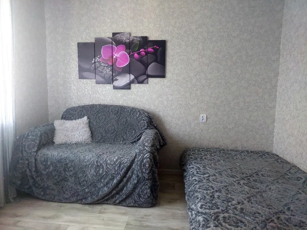 Уютная однокомнатная квартира с балком