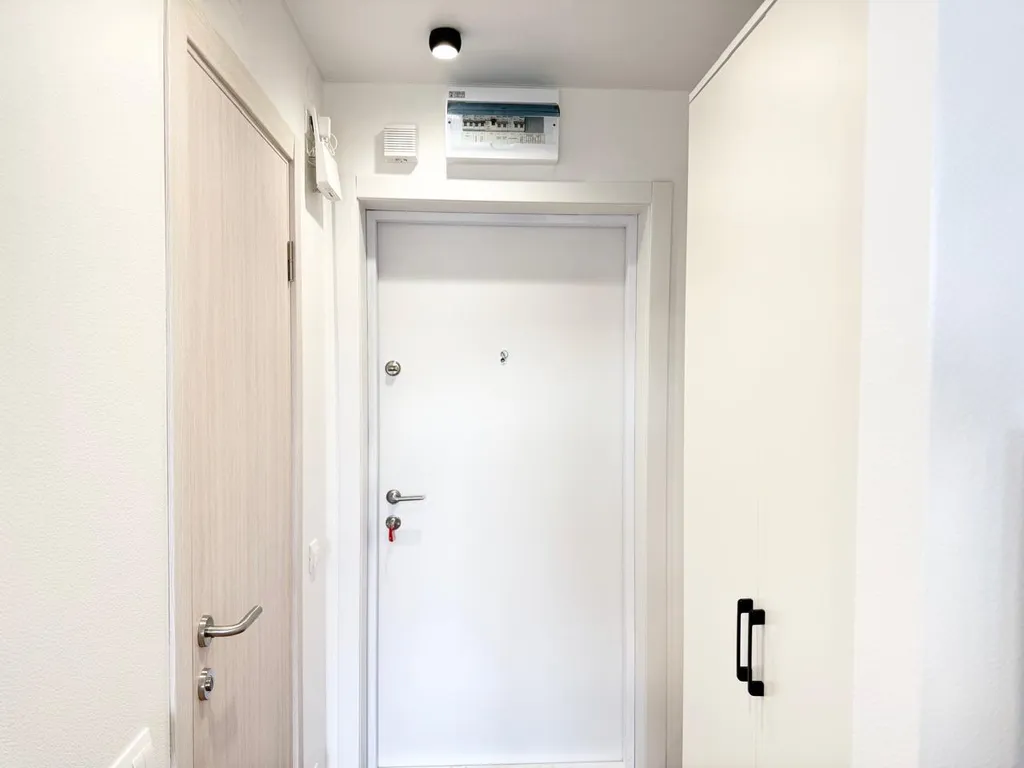 Студия с тремя раздельными спальными местами