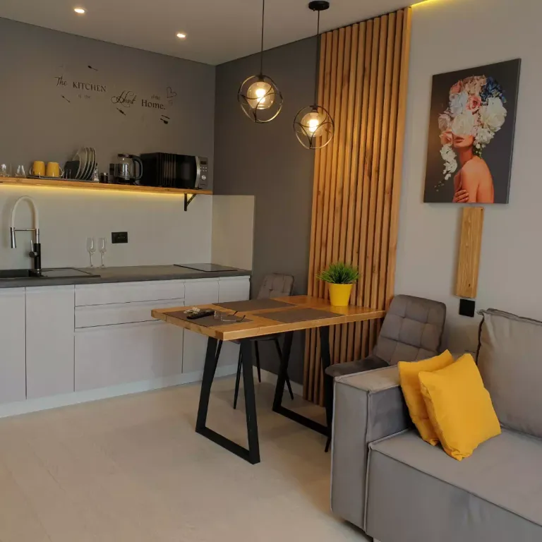 Квартира с дизайнерским ремонтом