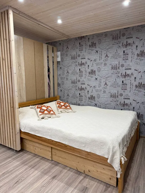 Уютная студия на первом этаже