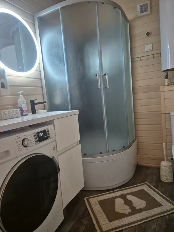 Эко - дом в лесу в гостях у Миродары