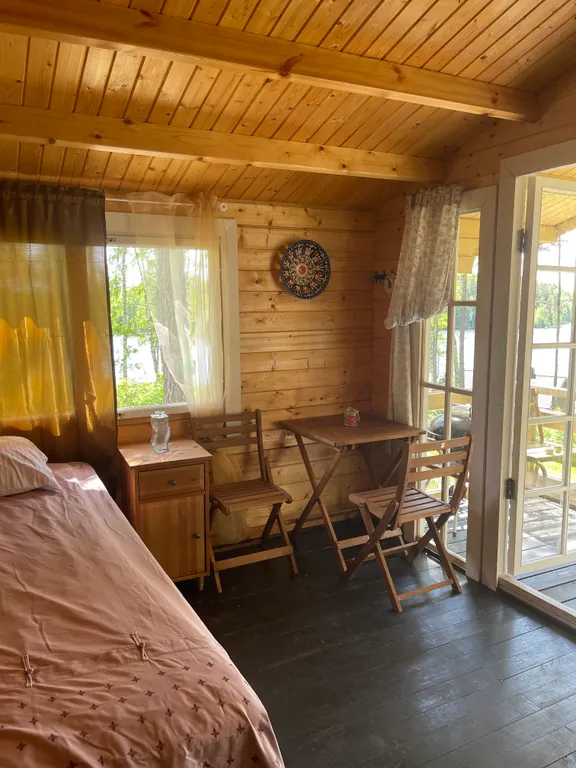 Домики на озере