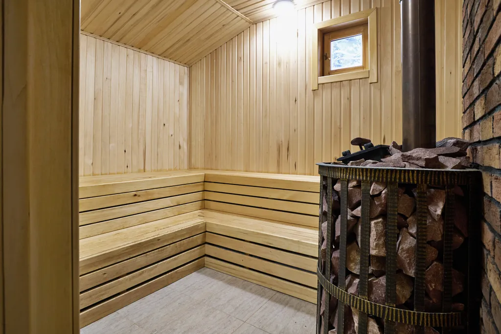 Дом с баней, хамамом, караоке и теплым уличным бассейном