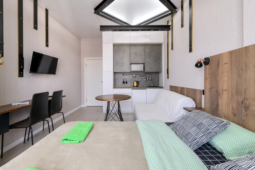 Квартира Квартира Студия с кухней у метро Звездная — Санкт-Петербург