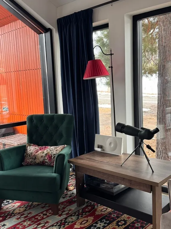 Большой оранжевый дом до 6 человек с баней и банным чаном