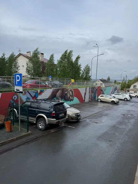 Квартира-студия с отдельной спальней в центре города