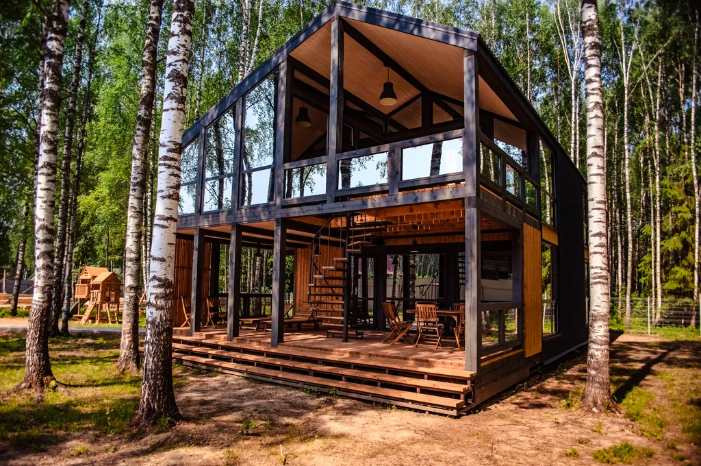 Дом в стиле Лофт