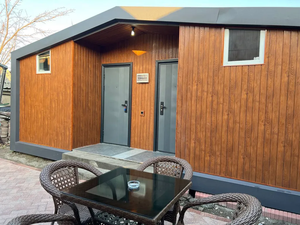 Уютная комната в стильном Барн Хаусе