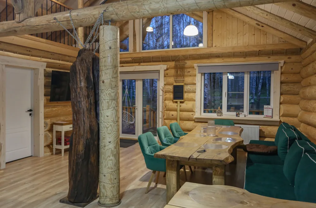 Величественный двухэтажный коттедж Кебрачо на Усадьбе скульптора Эрьзи