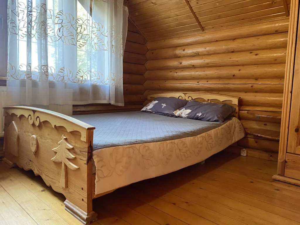 Сруб c бассейном и сауной