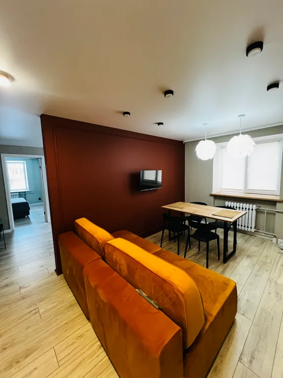 Просторная квартира в центре города с дизайнерским ремонтом