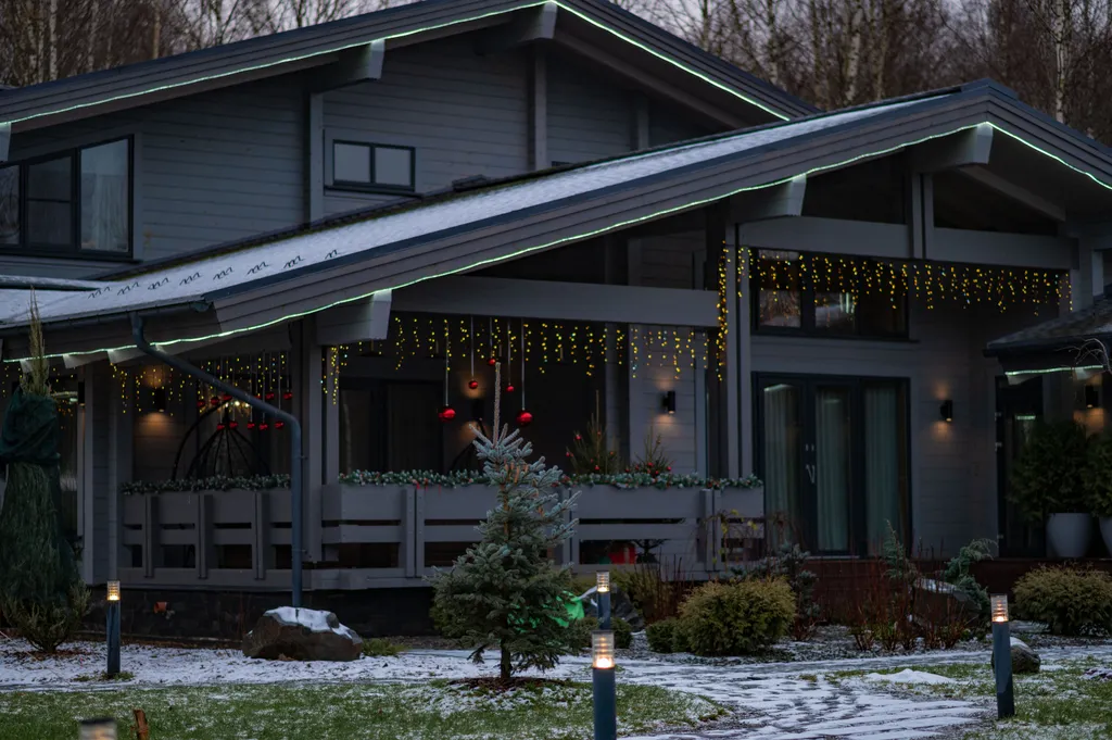 Шале Гнездо с бассейном и сауной