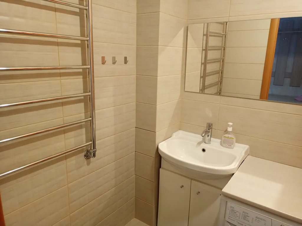 Уютная однокомнатная квартира с 2 отдельными спальными местами