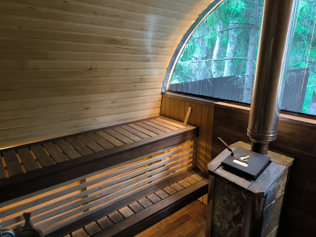 Домик с баней