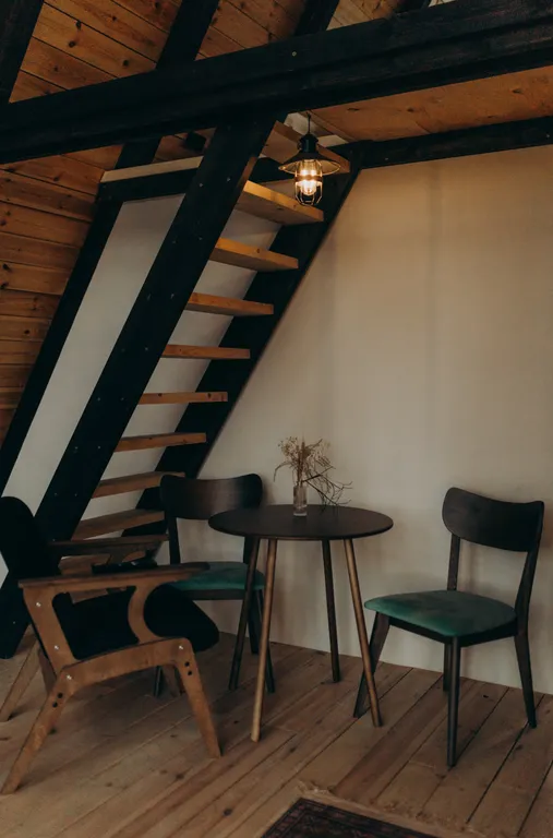 A-frame у Финского Залива посреди Корабельных сосен