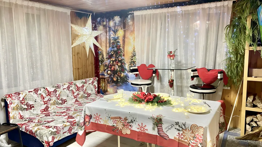 Домик  — с баней, камином и мангалом