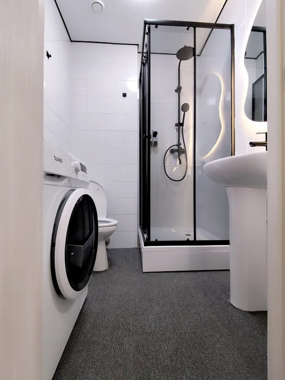 Студия с кондиционером в новом доме