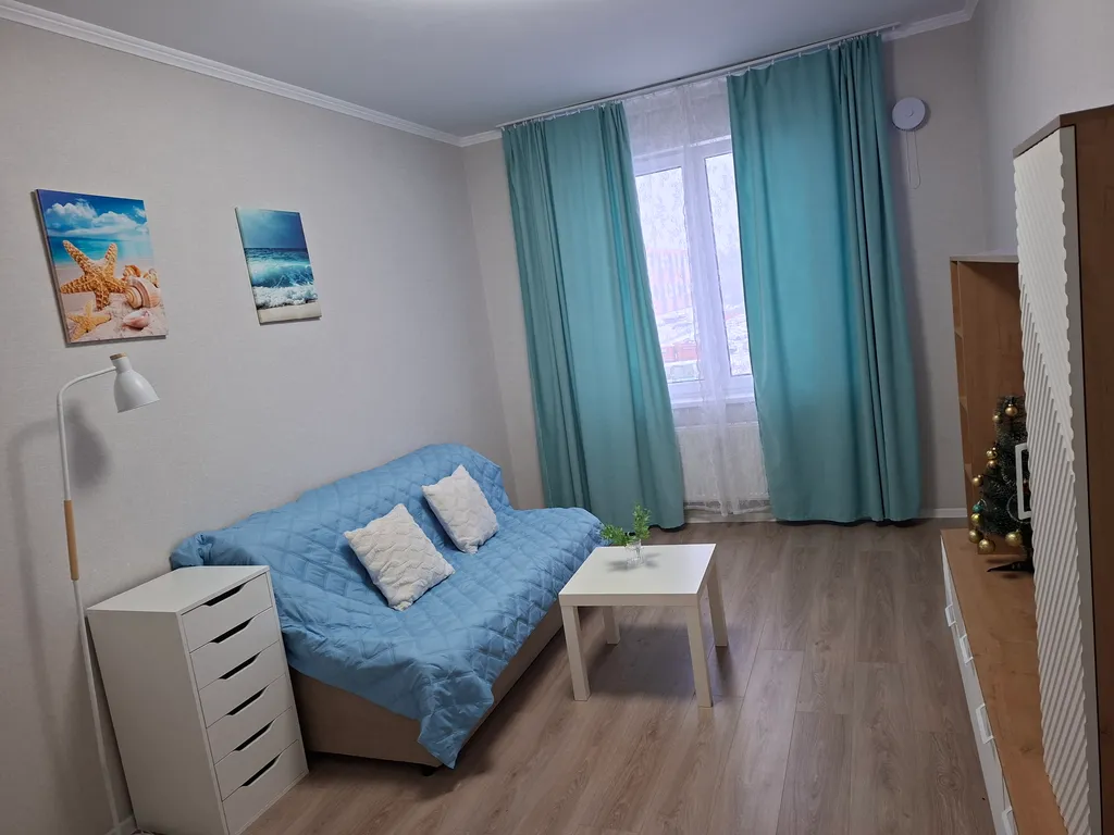 Квартира Уютная квартира 2-комнатная — Янино-1