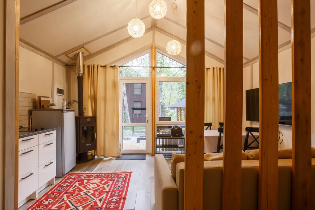 Коттедж Коттедж Горный отель The most в самой чаще леса — Архыз