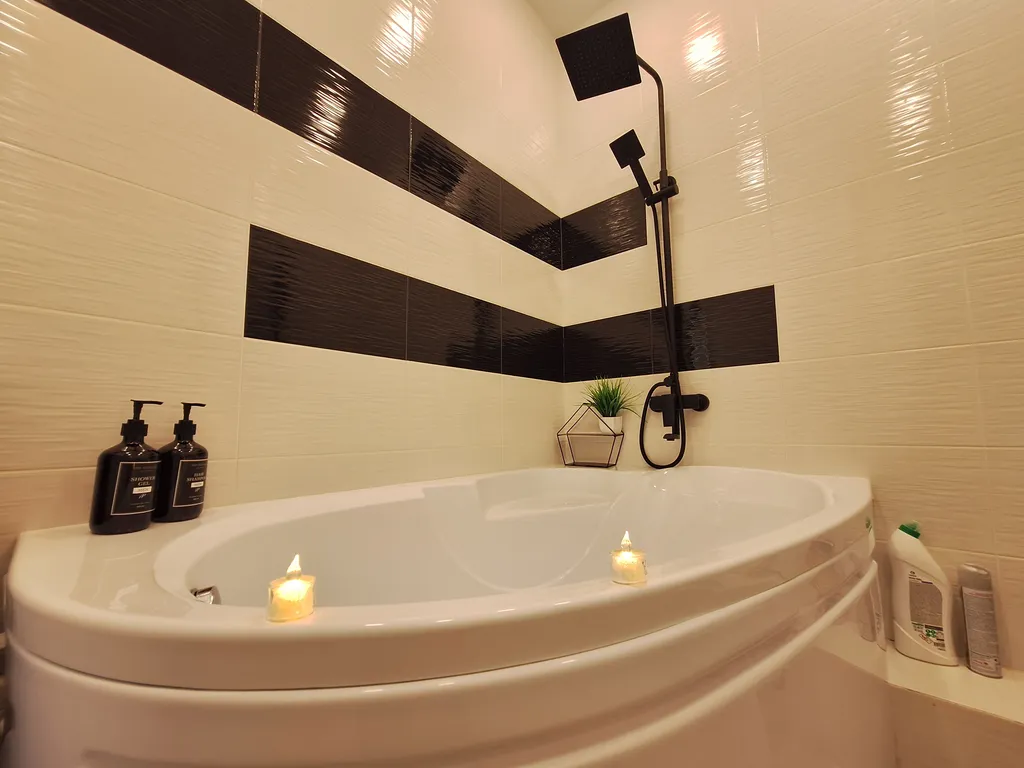 Шикарная квартира с большой ванной