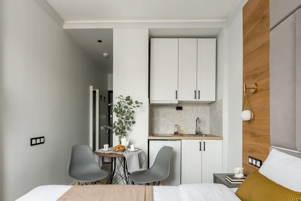 Апартаменты Кварт-Отель студия с джакузи Кипарис