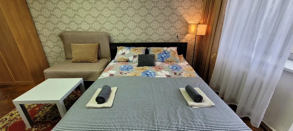 Апартаменты, светлая уютная квартира с панорамным видом