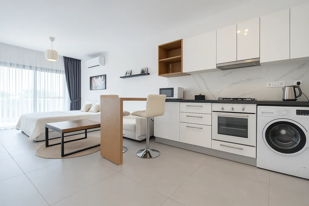 Аппартаменты в шикарном комплексе на берегу моря