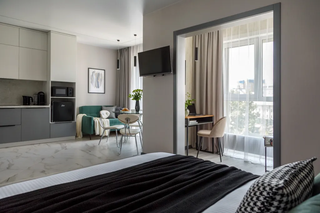 Просторная студия в современном ЖК