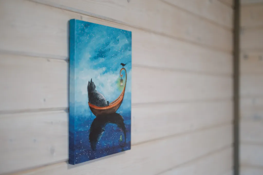 Домик с видом на озеро