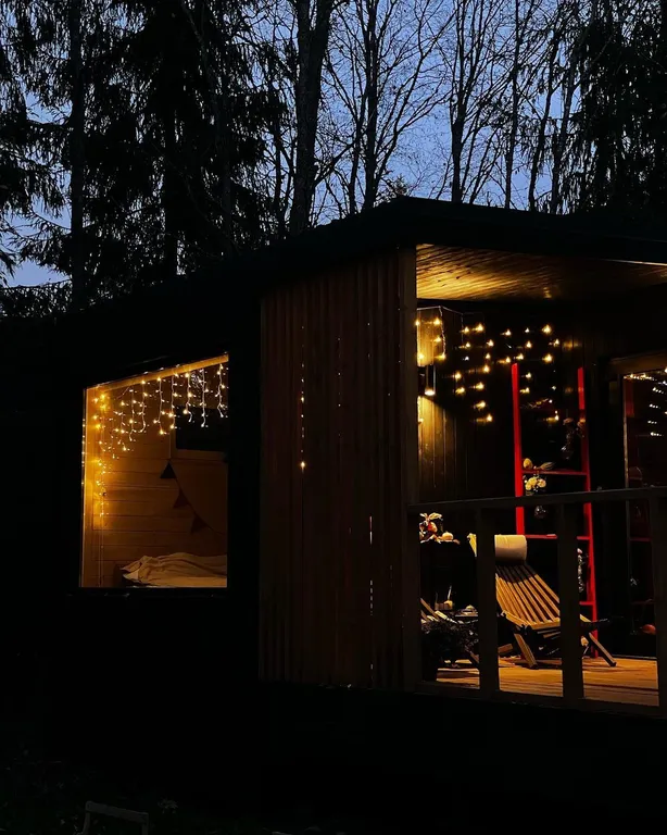 Нескучный домик Mänty с купелью